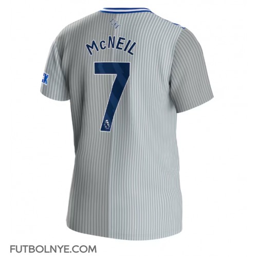 Camiseta Everton Dwight McNeil #7 Tercera Equipación 2023-24 manga corta